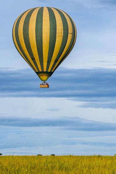 Balloon safari, Tanzania